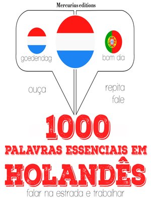 cover image of 1000 palavras essenciais em holandês